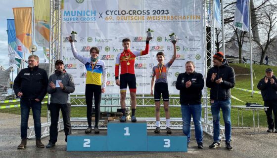 Deutscher Meister“ Cyclo-cross im Olympiapark München